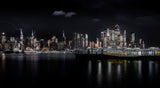 Electrifying Manhattan Poster och Canvastavla