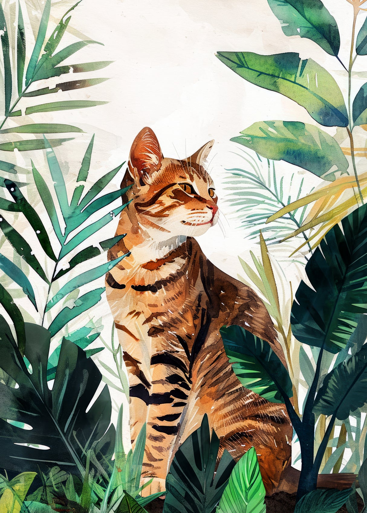 Cat's life 8 Poster och Canvastavla