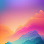 Gradient 74 Poster och Canvastavla