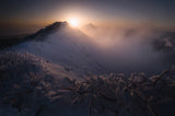 Mt.Daisen Poster och Canvastavla