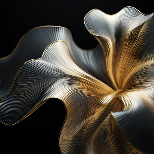 Flower Lines 7 Poster och Canvastavla