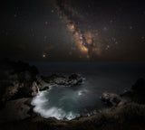 Big Sur's Night Poster och Canvastavla