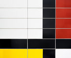 Mondriaan facade Poster och Canvastavla