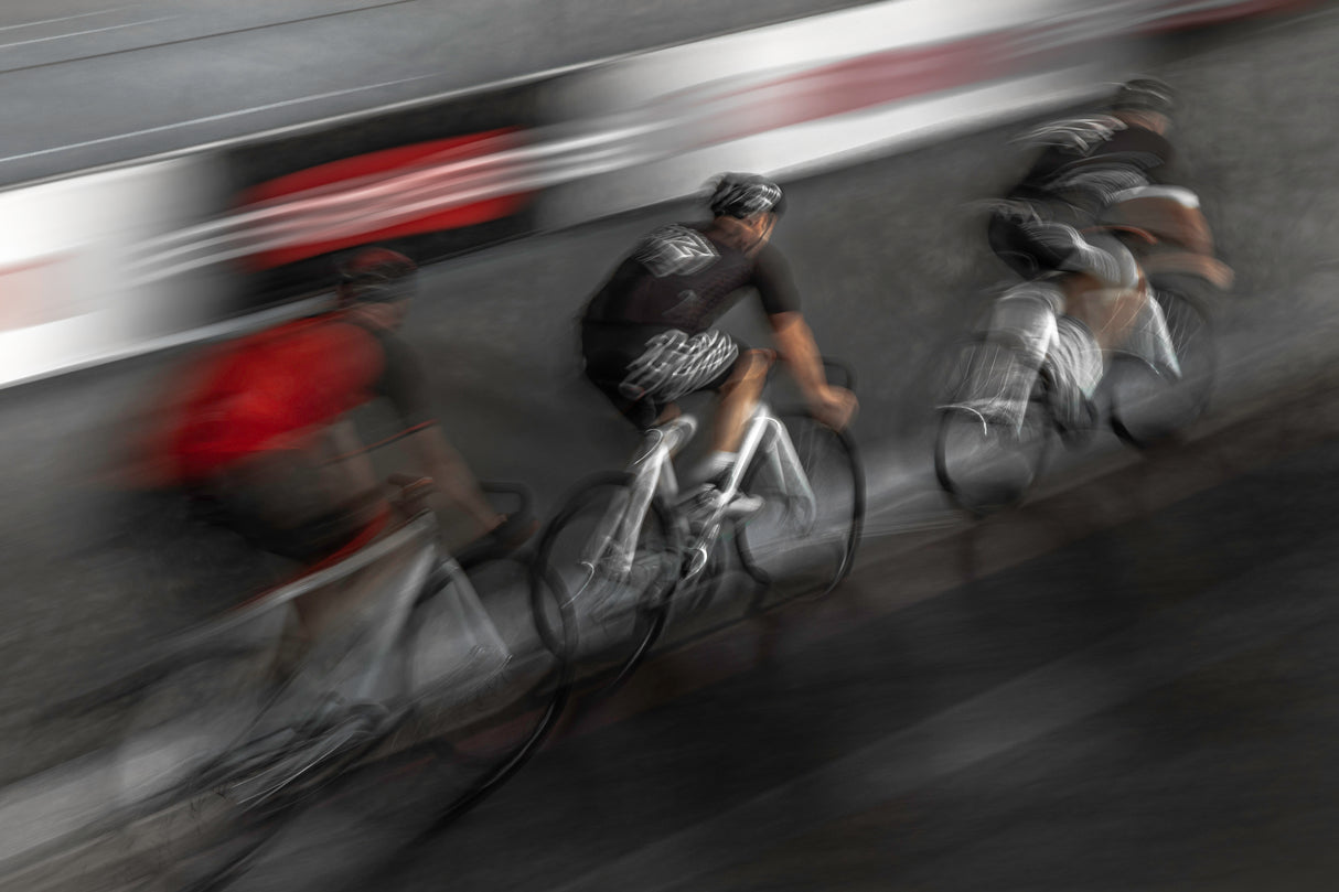 cycling track Poster och Canvastavla
