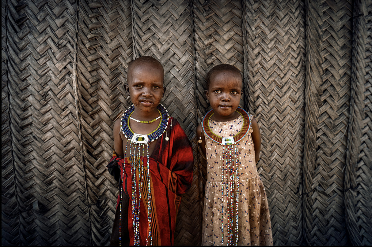Tanzanian kids Poster och Canvastavla