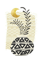 Tropical Villa Color and Shapes 02 Poster och Canvastavla