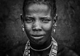 South Sudanian woman. Poster och Canvastavla