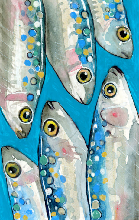Fishes Poster PL Kitchen poster eller kökstavla
