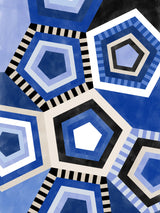 3x4 Aspectratio  Indigo61 Poster och Canvastavla