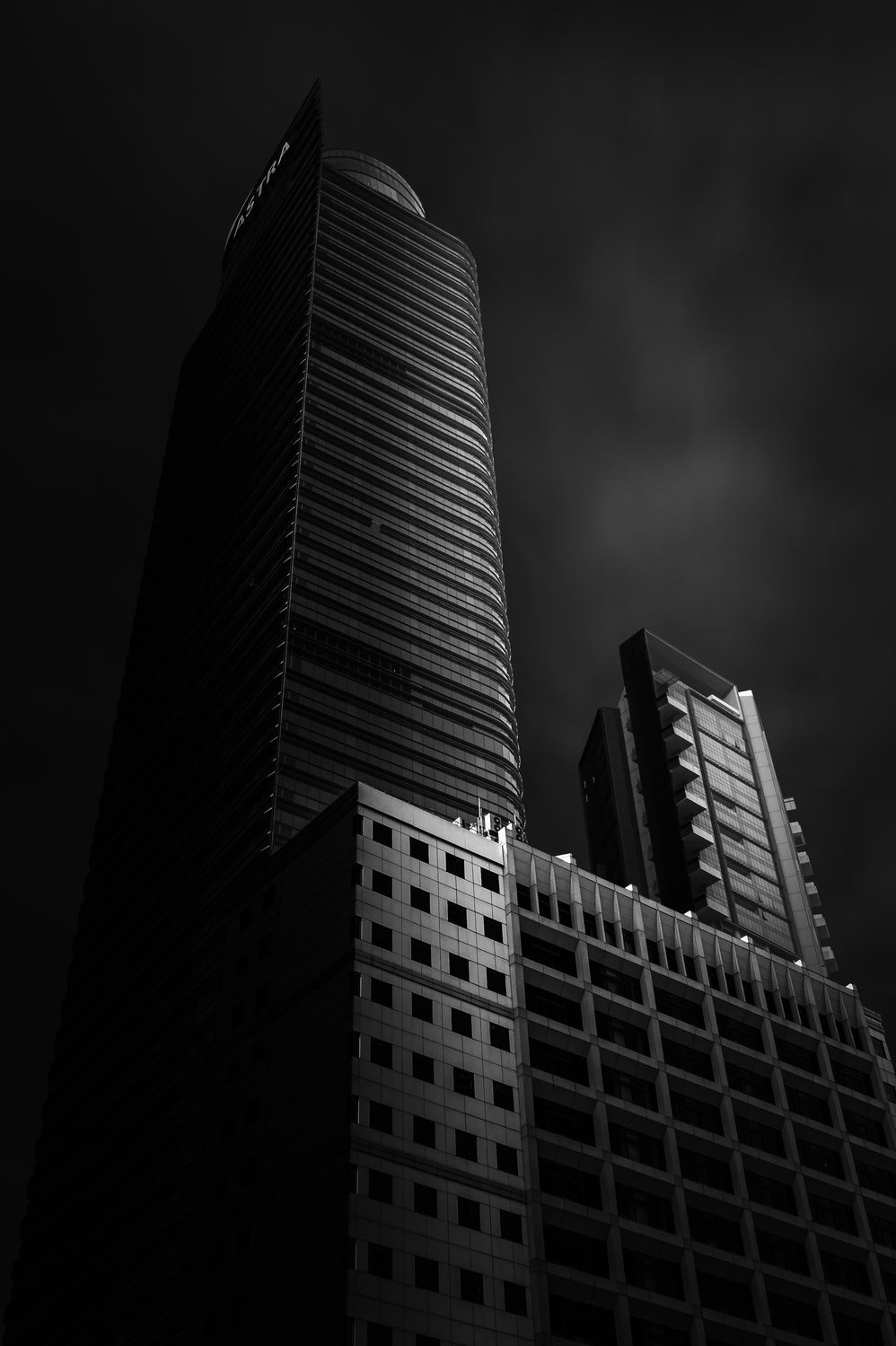 Jakarta Architecture Poster och Canvastavla