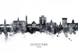 Georgetown Guyana Skyline Poster och Canvastavla