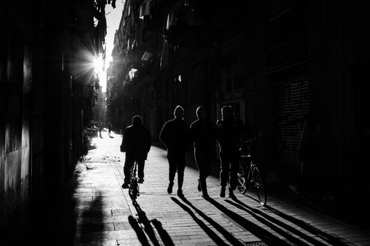 Barcelona un dia d'hivern Poster och Canvastavla