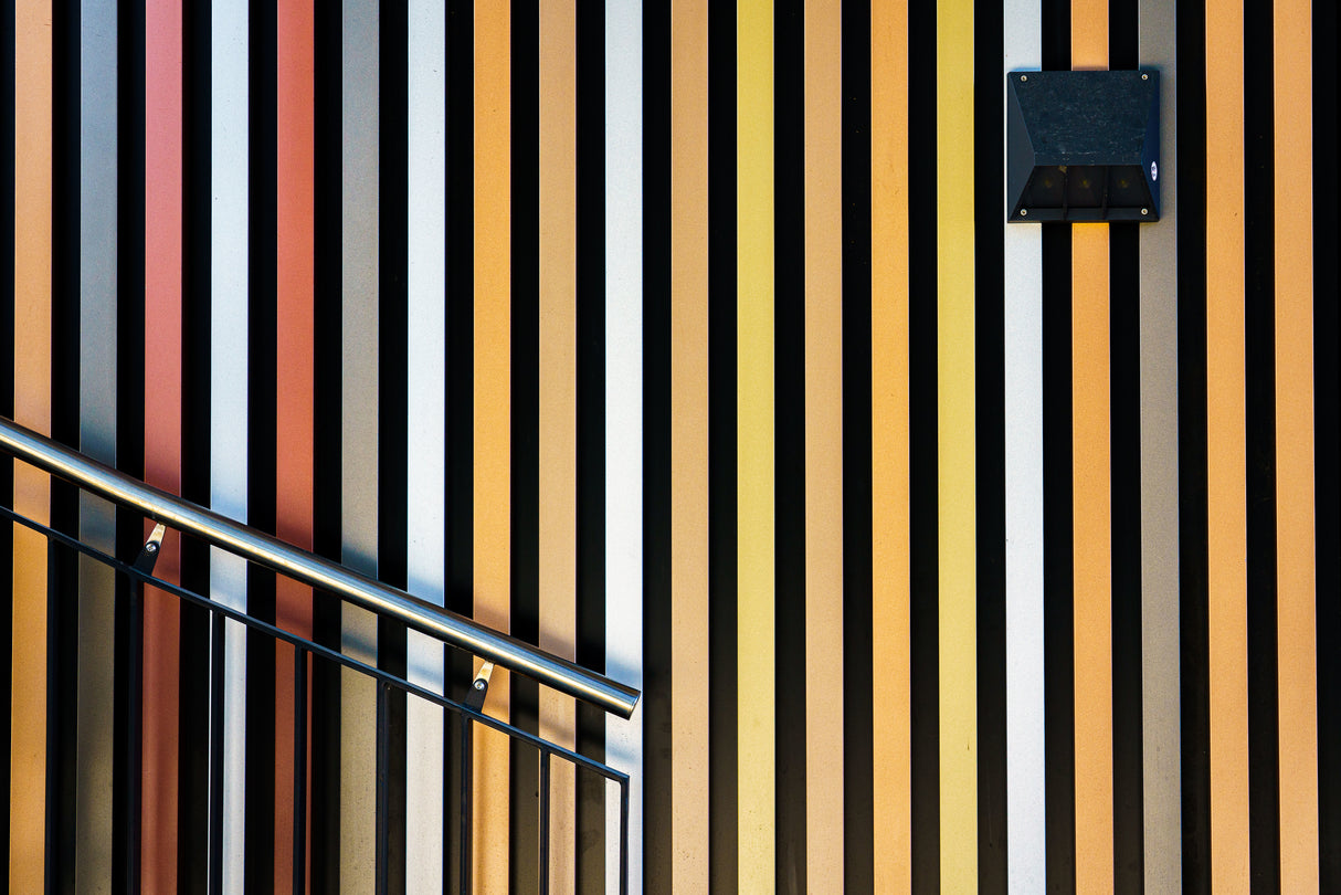 colors with railing Poster och Canvastavla
