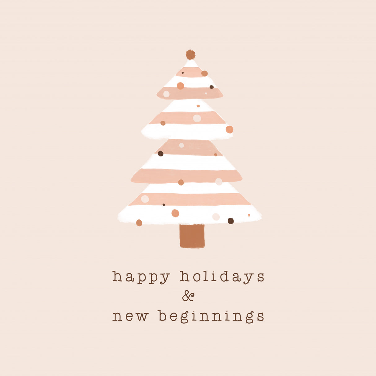 Happy Holidays & New Beginnings Poster och Canvastavla