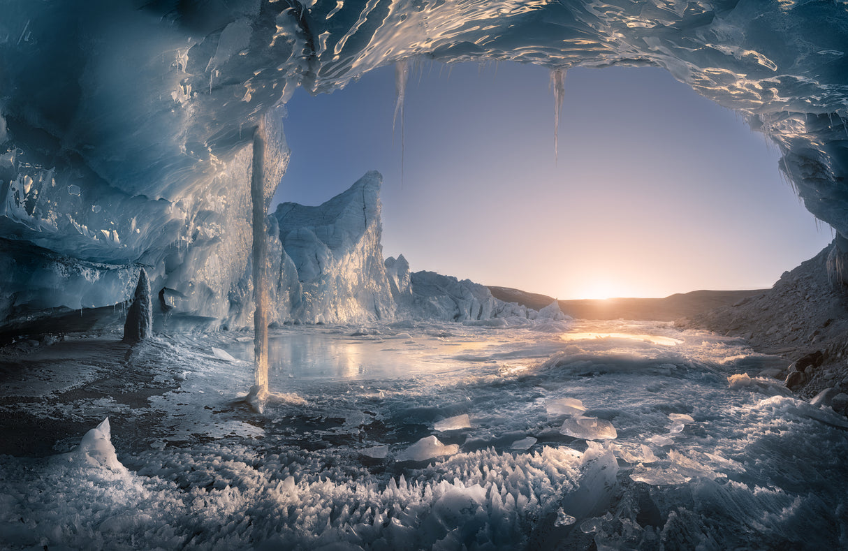 Ice hole Poster och Canvastavla