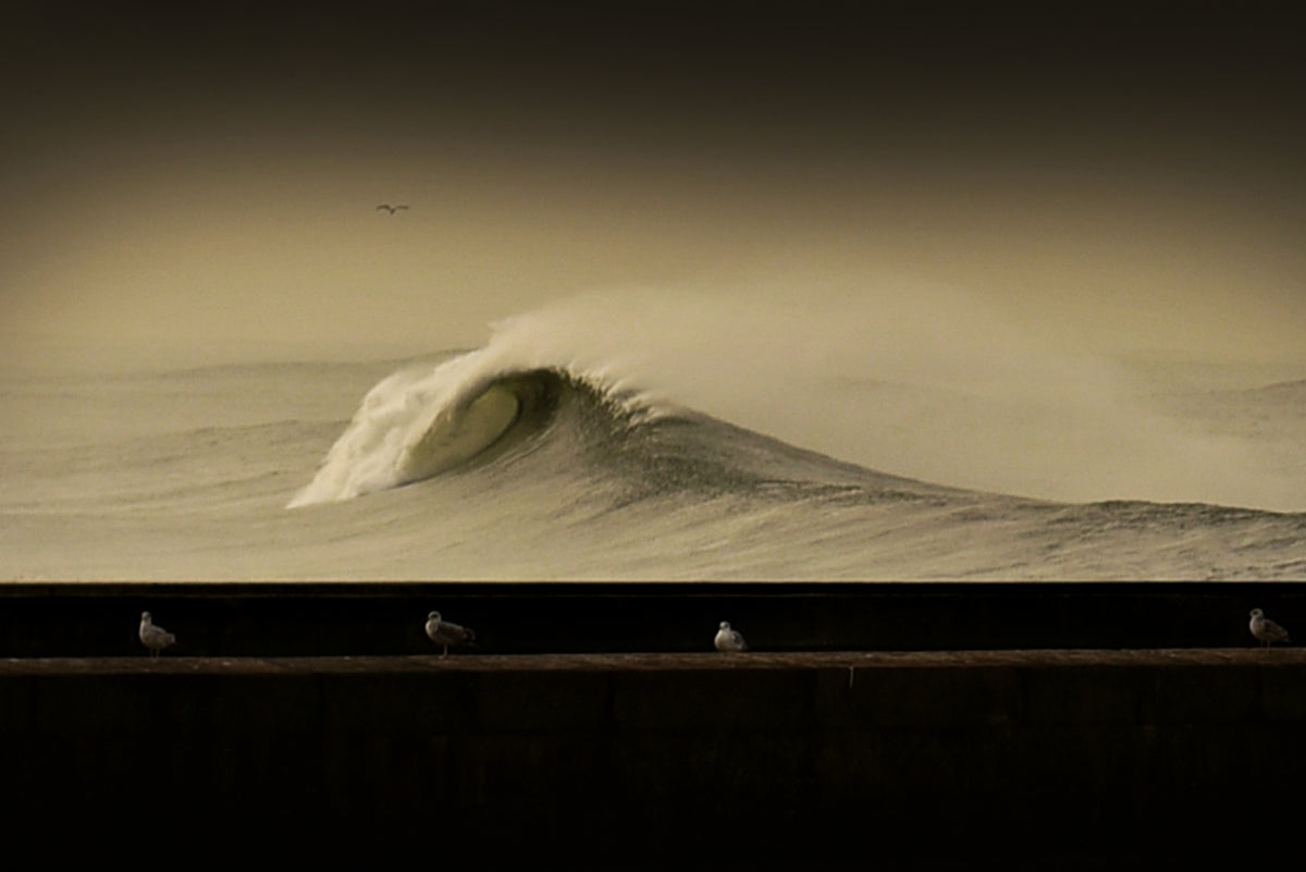 Wave Poster och Canvastavla