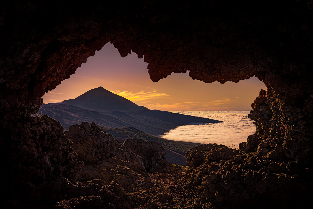 vulcano carve Poster och Canvastavla