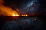 Fire and sky !!! Poster och Canvastavla