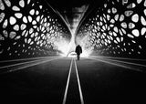 The boundary betweenl light and shadow is you Poster och Canvastavla