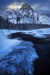 Frosty Night in Alberta - Canada Poster och Canvastavla