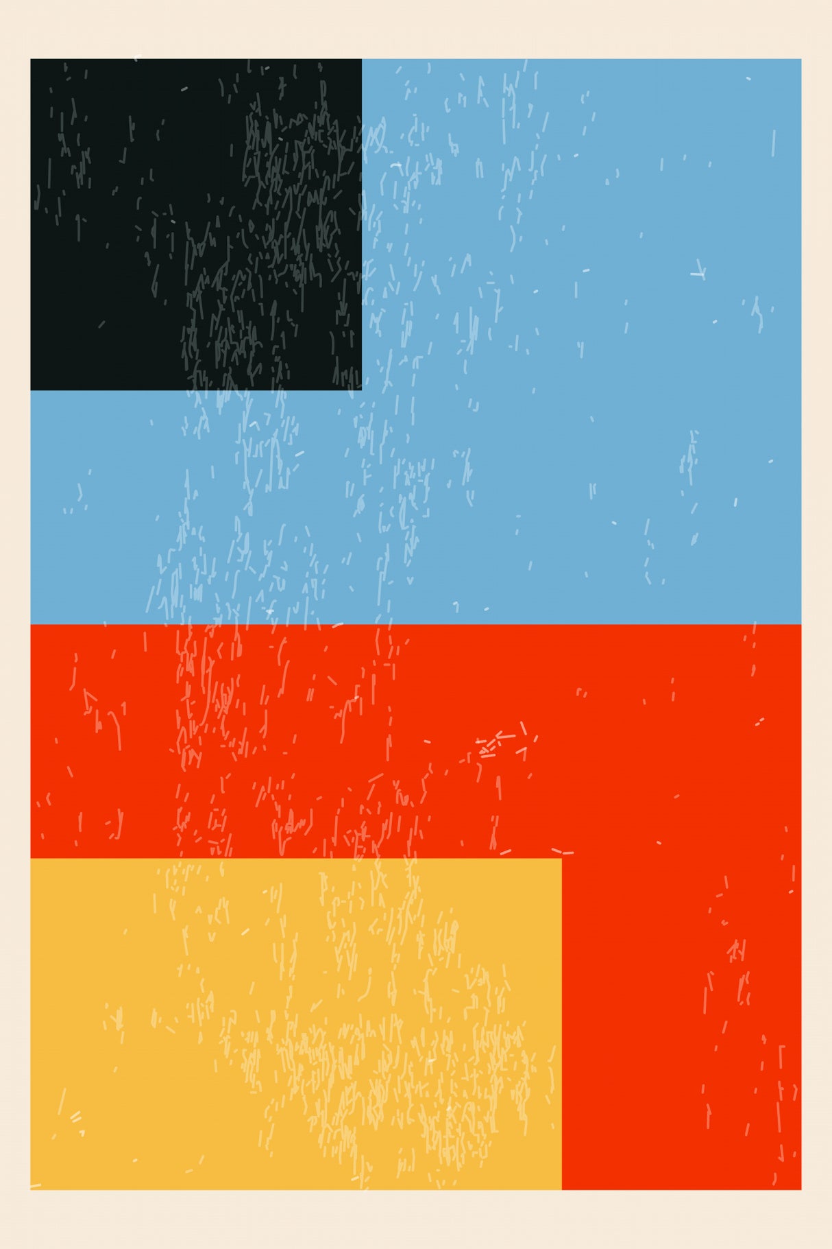 Minimal Abstract Shapes Series #2 Poster och Canvastavla
