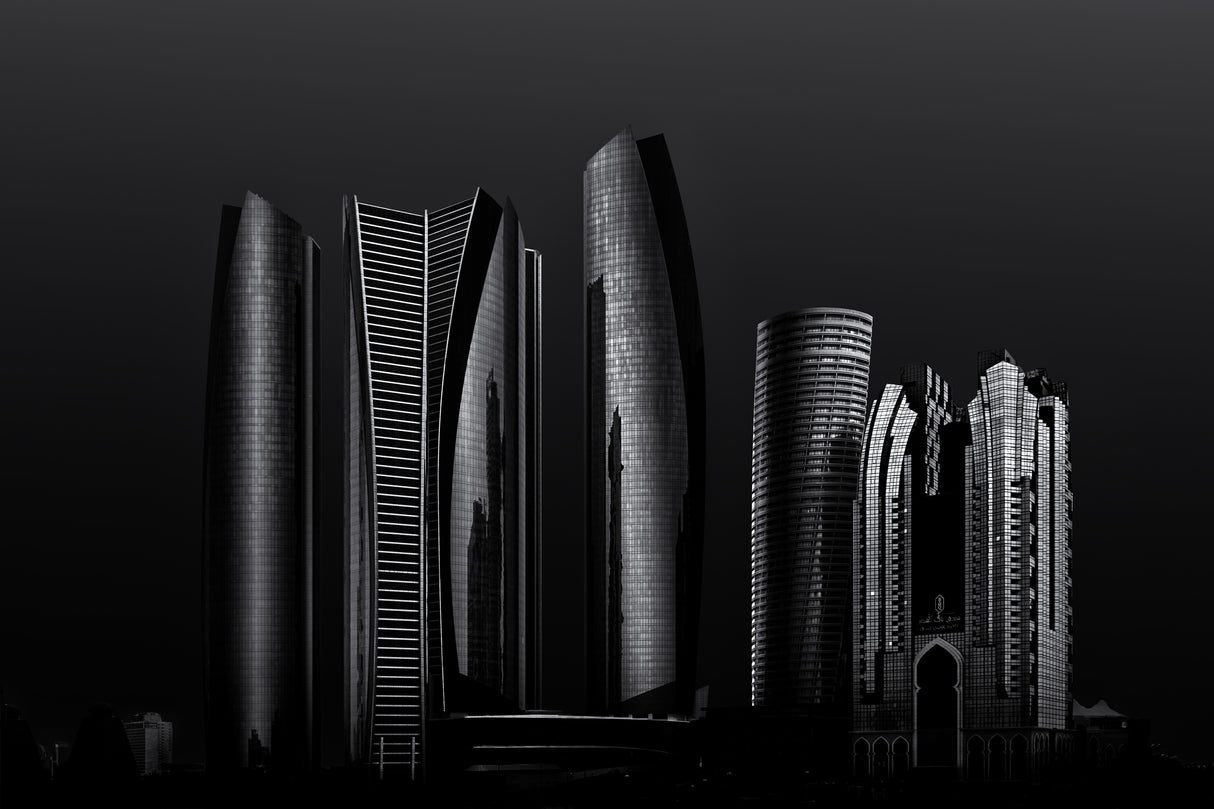 Skyline Poster och Canvastavla