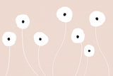 Scandi Flowers No 1 Poster och Canvastavla