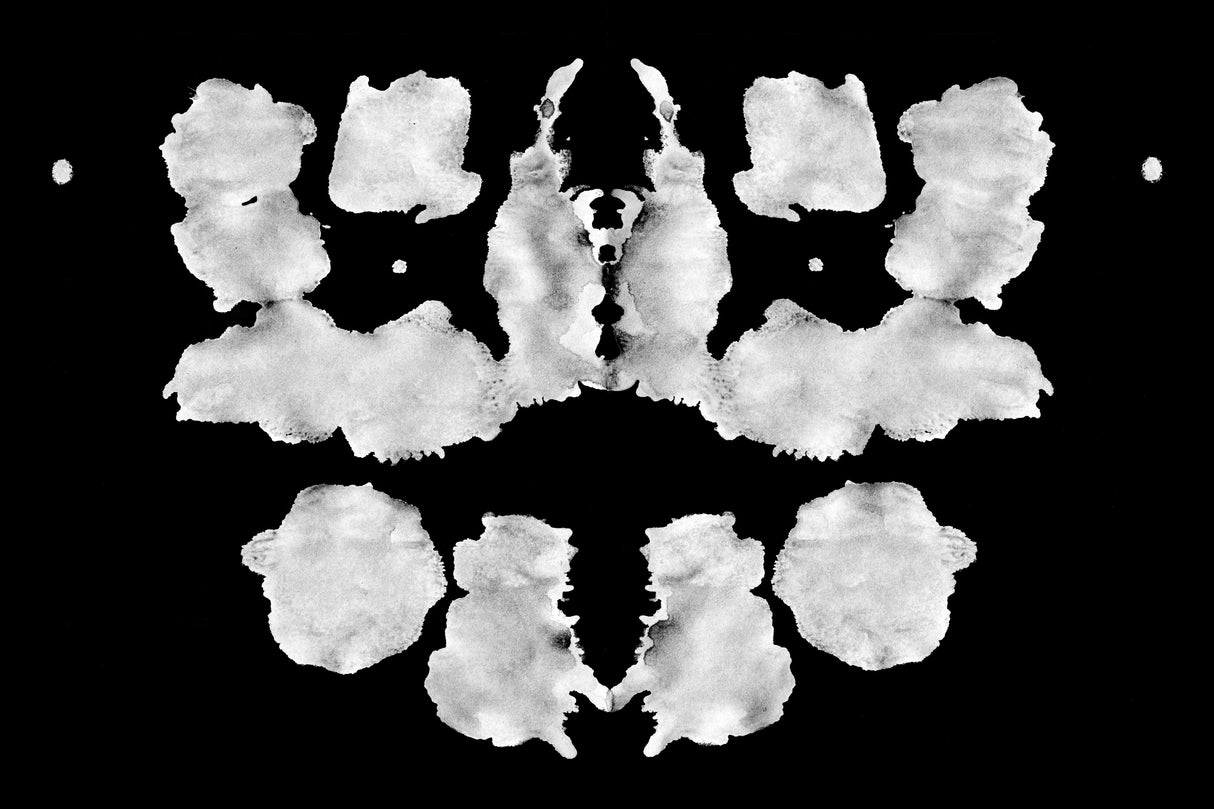 Inkblot 07 Poster och Canvastavla