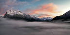 Eglinton Vallery Mist Sunrise Poster och Canvastavla