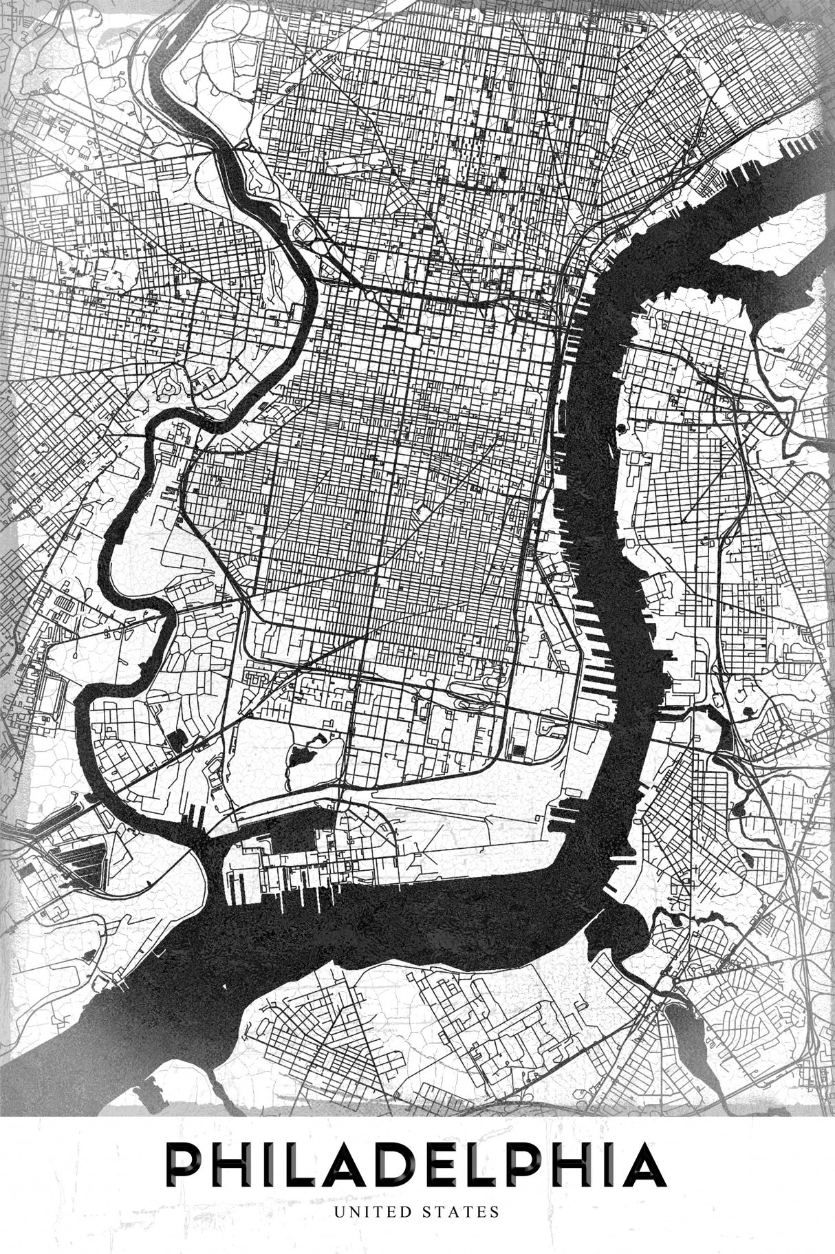 Philadelphia Poster och Canvastavla