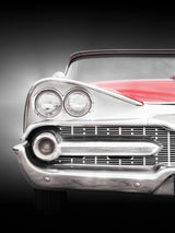 American classic car Coronet 1959 front view Poster och Canvastavla