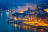 Porto at Dusk Poster och Canvastavla