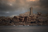 Pink granite coast Poster och Canvastavla