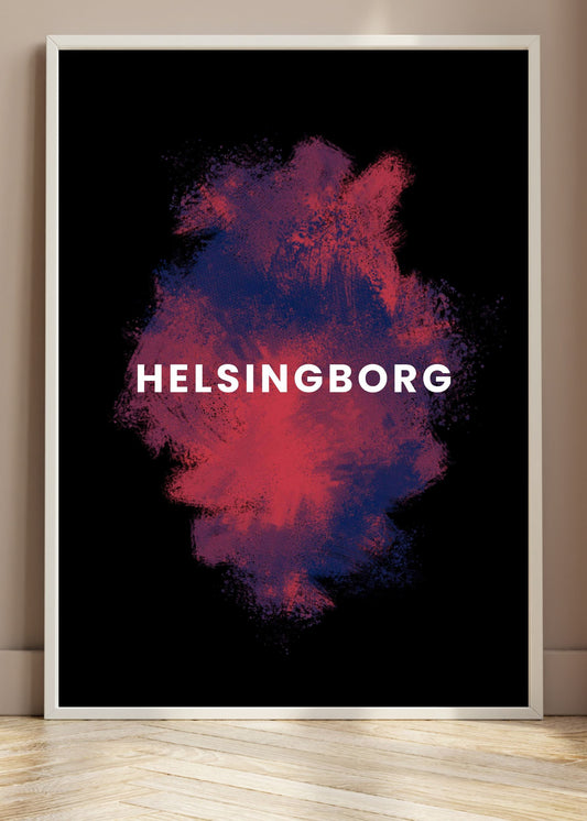 HelsingborgIF fotbollsposter, affisch och tavla