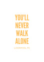 Liverpool - You'll never walk alone poster 3 Min Poster