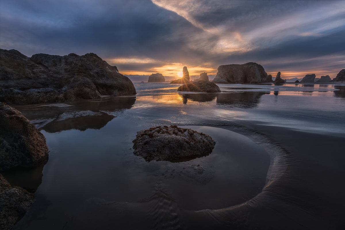 bandon sunset Poster och Canvastavla
