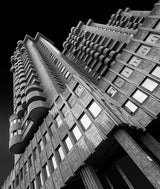 Plaza Building Poster och Canvastavla