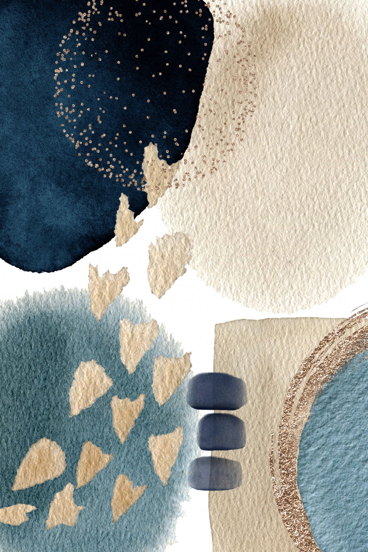 Blue Beauty-1 Poster och Canvastavla