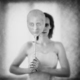 two faces Poster och Canvastavla