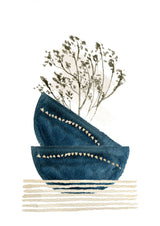 Blue Bowls 1.png Poster och Canvastavla
