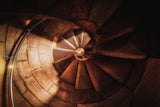 Light on Stairs Poster och Canvastavla