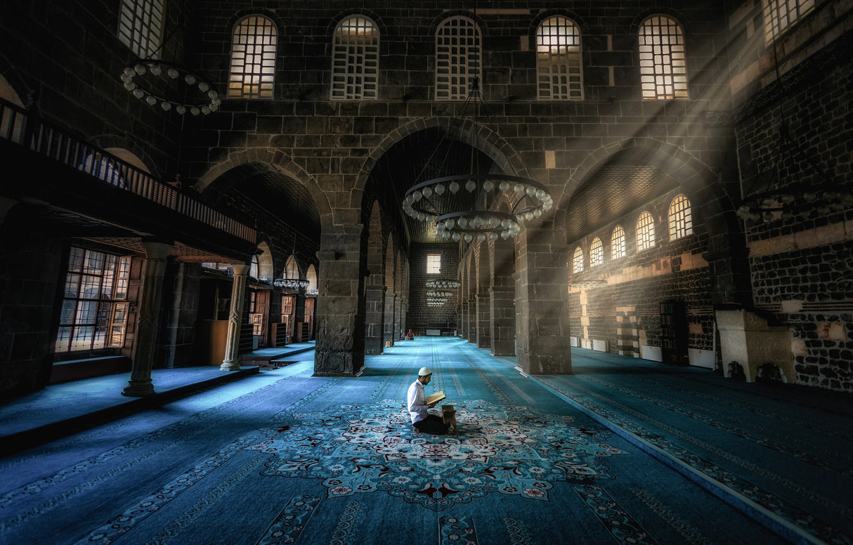 prayer and mosque Poster och Canvastavla