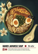 Ramen Poster Kitchen poster eller kökstavla