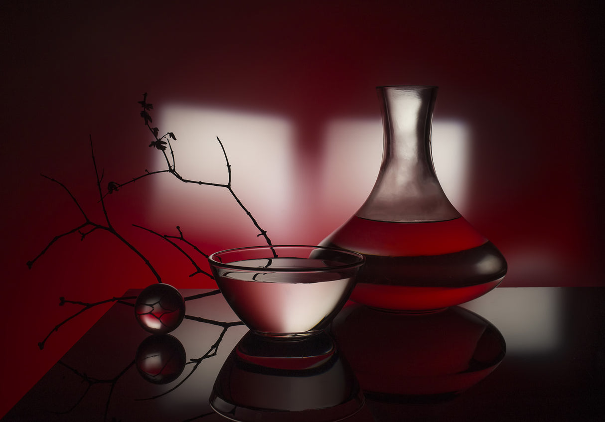 From the series "Experiments with glass" Poster och Canvastavla
