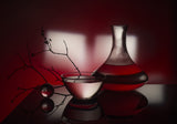 From the series "Experiments with glass" Poster och Canvastavla