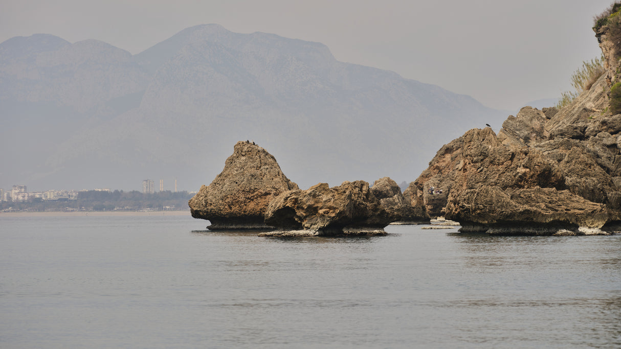 seascape and rocks Poster och Canvastavla
