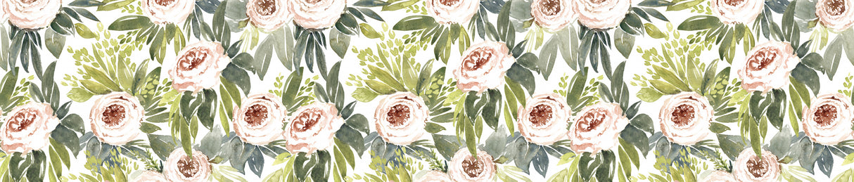 Ananada watercolor botanical pattern Poster och Canvastavla