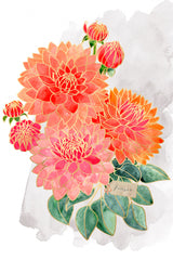 Forever Pacey bouquet Poster och Canvastavla
