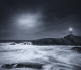 It lightens in the clouds Poster och Canvastavla