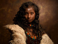 Tribal lady Poster och Canvastavla
